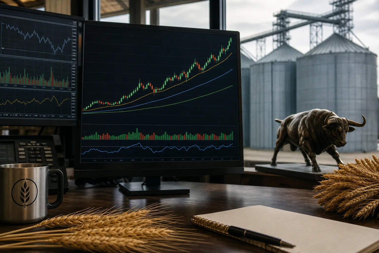 Kansas City Wheat Surges 5% on Bullish Technical Momentum