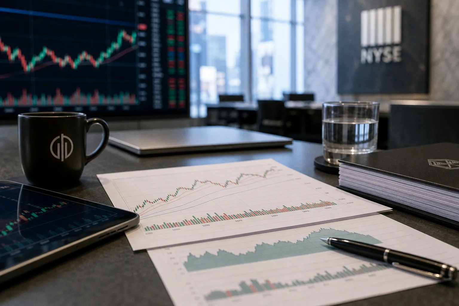 Story trades higher amid momentum building above medium-term averages